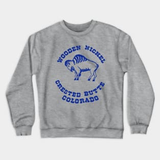 Vintage wooden 'nickel Crewneck Sweatshirt